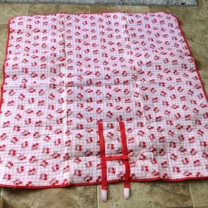 Red Cherry Gingham Mat